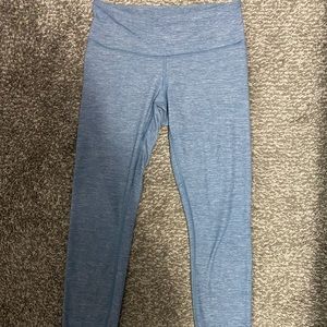 Baby blue lulu lemon leggings. Very soft material